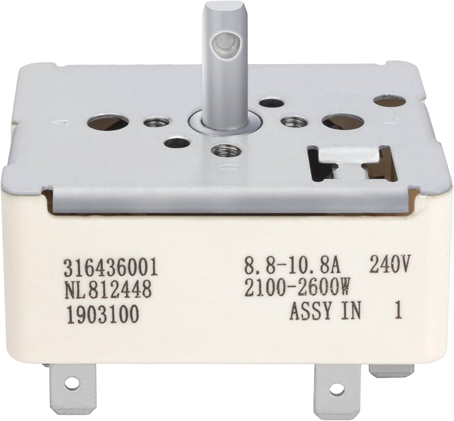316436001 Frigidaire Range Surface Element Switch