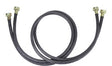Whirlpool 8212641RP Genuine OEM Fill Hoses For Washers, 5 Feet Black Accessory – Replaces 211053, 3389955, 4319131, 4392905, 4392905R, 661592, 687104, 694044, 694045, PS407504, W10830966
