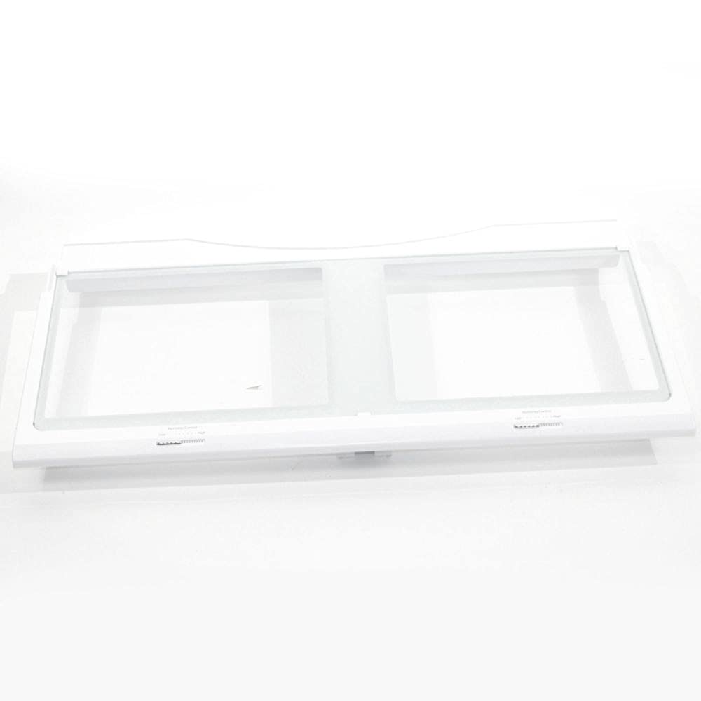 Samsung DA97-07565A Refrigerator Crisper Drawer Cover Assembly Genuine Original Equipment Manufacturer (OEM) Part