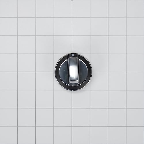 Whirlpool WPW10316664 Range Surface Burner Control Knob, Stainless