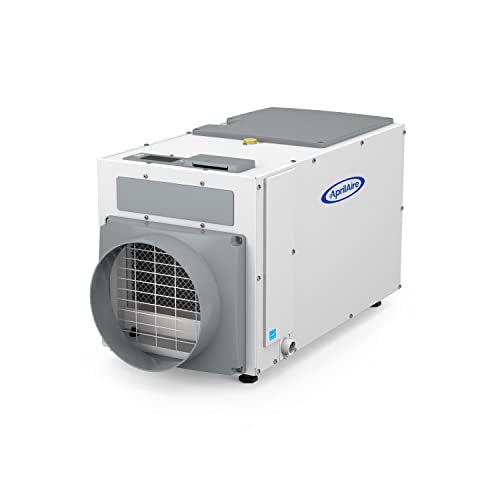 AprilAire E080 Pro 80-Pint Whole-House Dehumidifier, Energy Star Certified, Commercial-Grade Whole-Home Dehumidifier for Basement, Crawlspace, or Whole House up to 4,400 sq. ft.