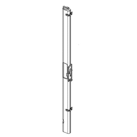 Whirlpool WP12722815AP Refrigerator Parts Rail-Mulln