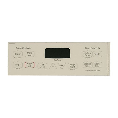 GE WB27T11006 Faceplate Graphics Wh