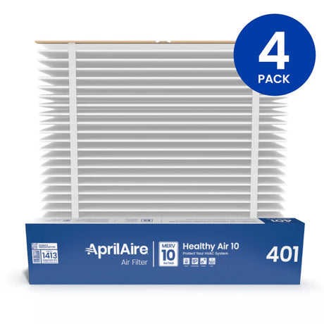 AprilAire 401 Replacement Furnace Filter for AprilAire 2400, Space-Gard 2400 Whole-House Air Purifiers - MERV 10, 16x25x6 Air Filter