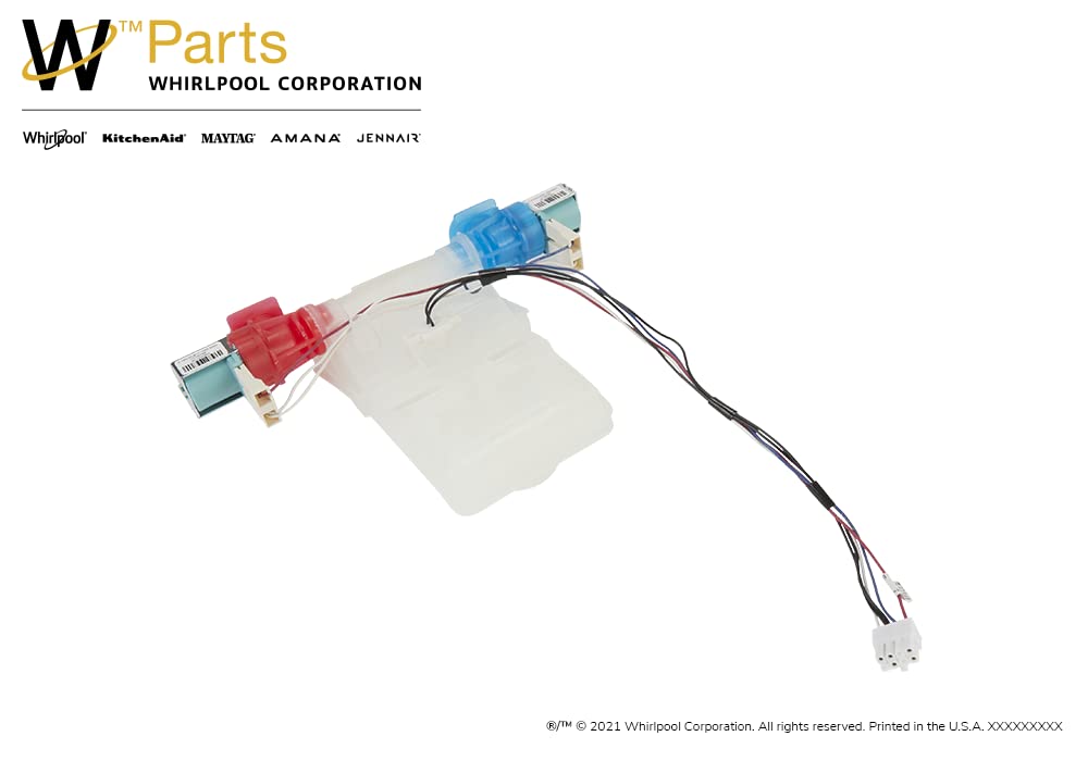 Whirlpool W11210459 Genuine OEM Top Load Washer Water Inlet Valve