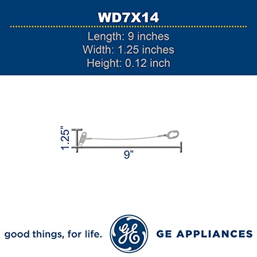 GE WD7X14 Dishwasher Door Cable (including eyelet), mettalic