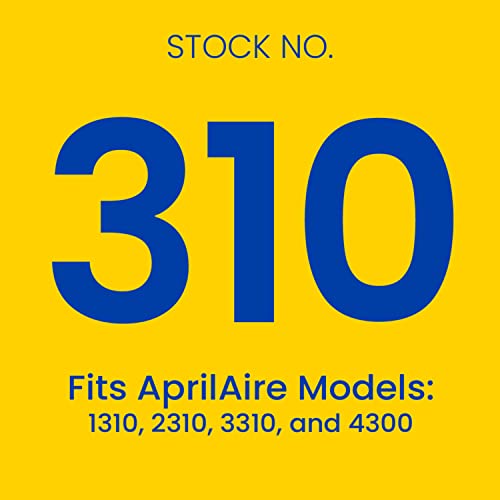 AprilAire 310 Replacement Filter for AprilAire Whole House Air Purifiers - MERV 11, Clean Air & Dust, 20x20x4 Air Filter
