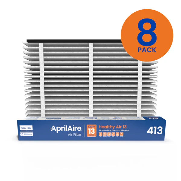 AprilAire 413 Replacement Filter for AprilAire Whole House Air Purifiers - MERV 13, Healthy Home, 16x25x4 Air Filter