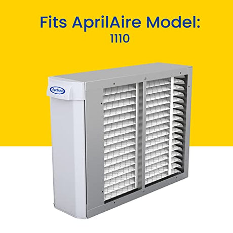 AprilAire 110 Replacement Filter for AprilAire Whole House Air Purifiers - MERV 11, Clean Air & Dust, 16x20x4 Air Filter (Pack of 1)