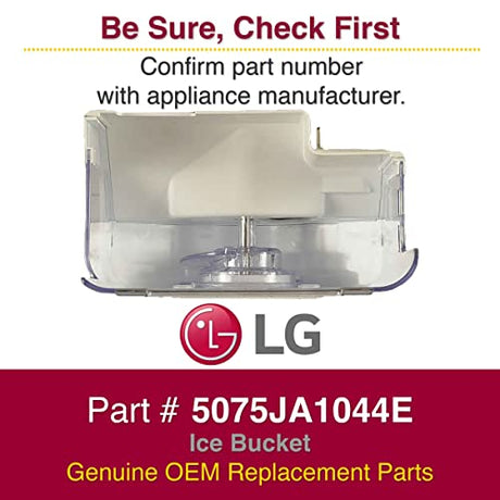 LG 5075JA1044E  Ice Bucket Assembly
