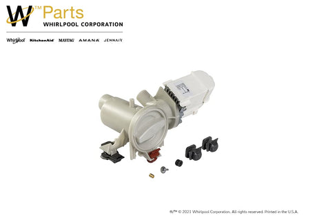 Whirlpool 280187 Genuine OEM Front Load Washer Drain Pump
