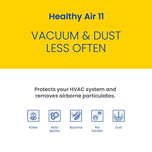 AprilAire 310 Replacement Filter for AprilAire Whole House Air Purifiers - MERV 11, Clean Air & Dust, 20x20x4 Air Filter