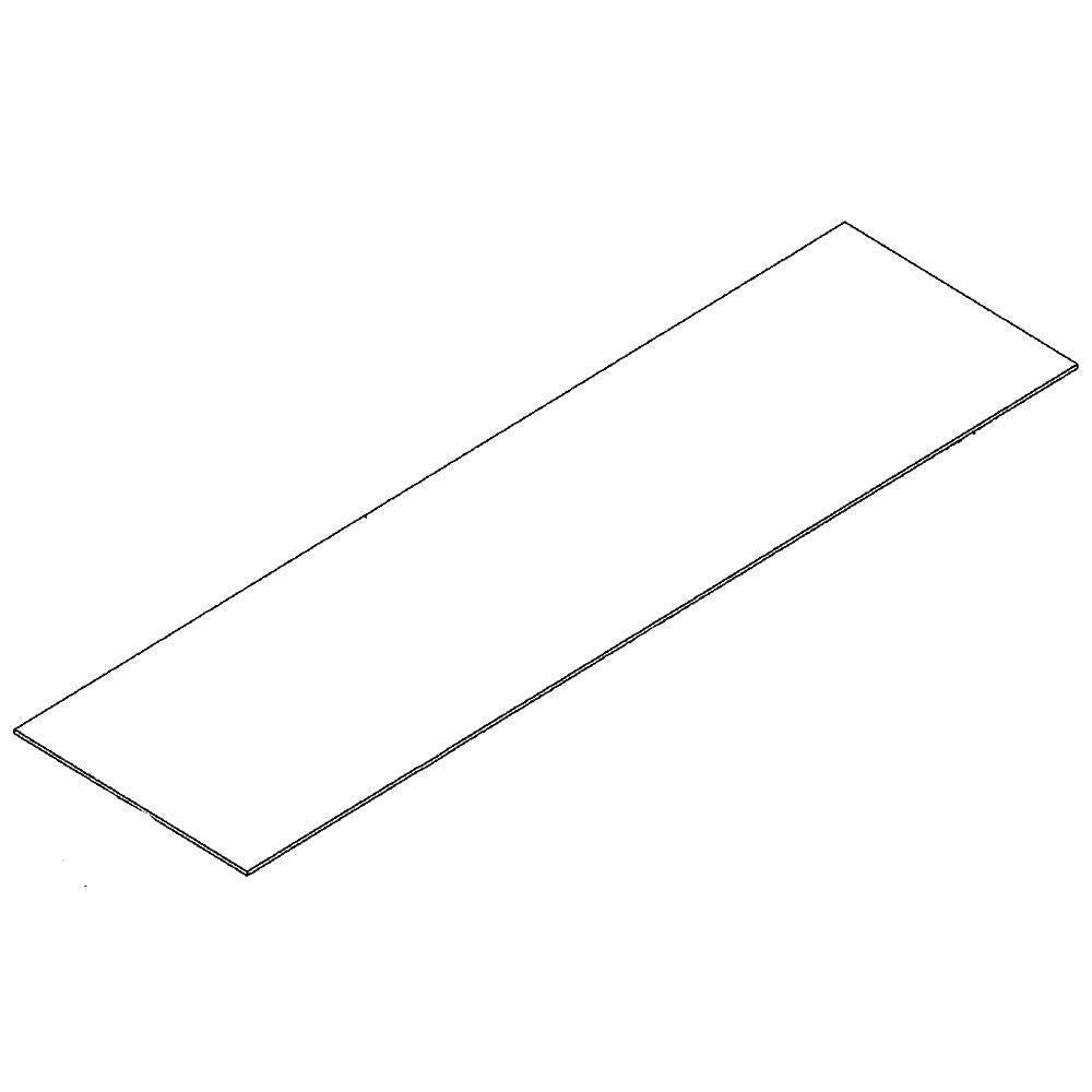 LG MHL42613281 Refrigerator Crisper Drawer Cover Glass Insert
