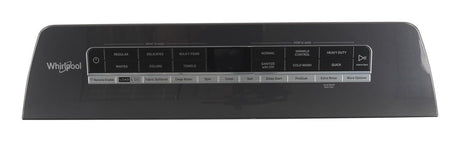 Whirlpool W11478525 Genuine OEM Top Load Washer User Interface Assembly