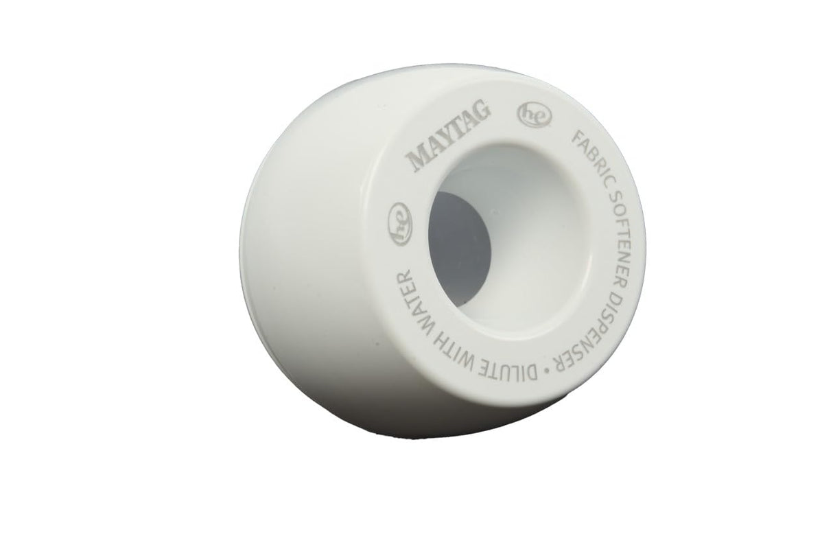 Whirlpool W11205050 Washer Fabric Softener Dispenser Cup Genuine Original Equipment Manufacturer (OEM) Part