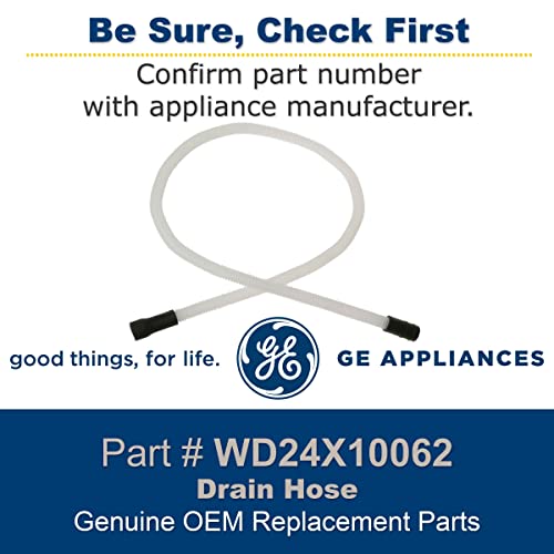 GE WD24X10062 Genuine OEM Drain Hose