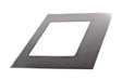 Electric Range Oven Outer Door Glass, White