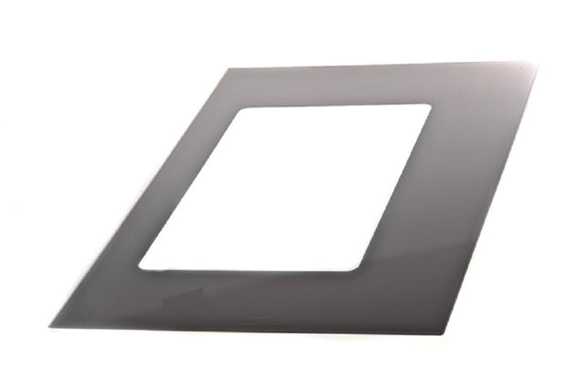 Electric Range Oven Outer Door Glass, White