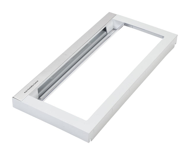 Whirlpool W11094883 Genuine OEM Refrigerator Drawer Cover Frame, White