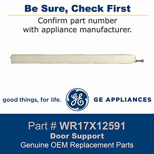 GE WR17X12591 Genuine OEM Moving Mullion Assembly (White)