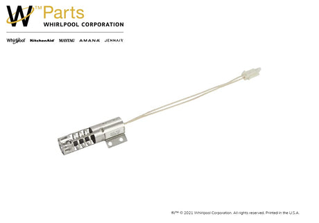 Whirlpool 4342528 Genuine OEM Gas Oven Round Igniter Kit
