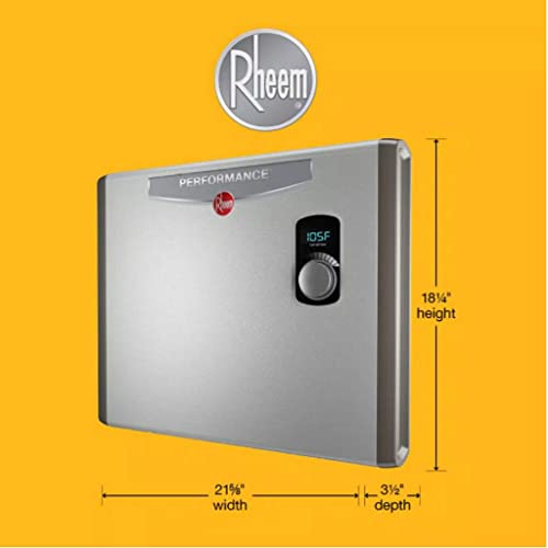 Rheem RETEX-36 Performance 36 kw Self-Modulating 6 GPM Electric Tankless Water Heater