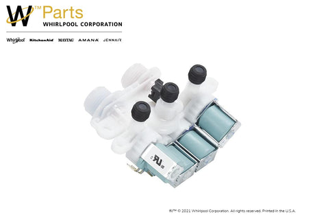 Whirlpool W11165546 Water Inlet Valve, Chrome