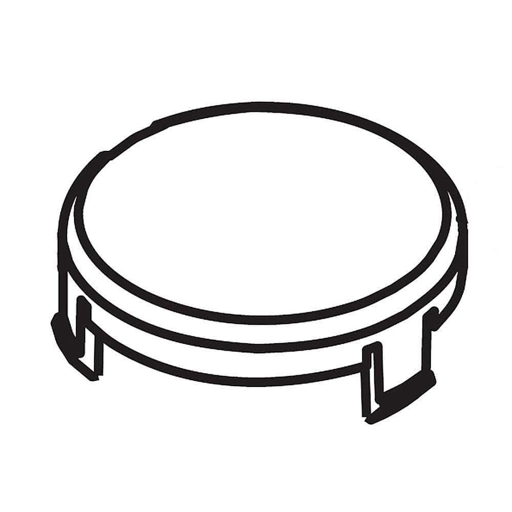 Samsung DC66-00887B Washer Agitator Cap Genuine Original Equipment Manufacturer (OEM) Part