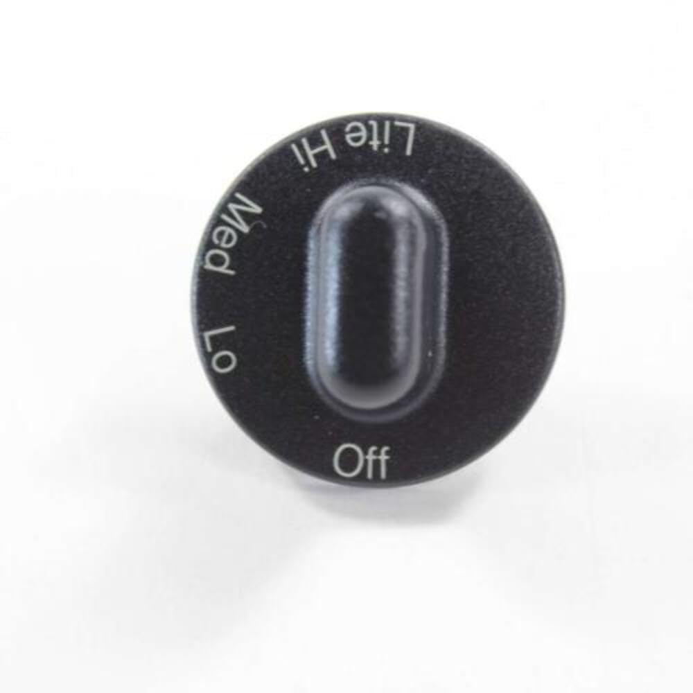 Whirlpool WP71001641 Genuine OEM Gas Range Surface Control Knob, Black