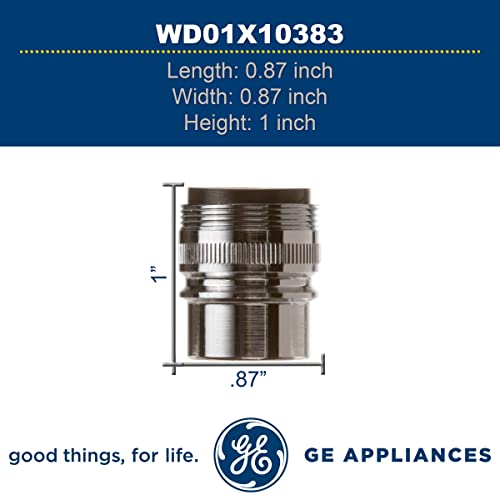 GE WD01X10383 Genuine OEM Hose Connector