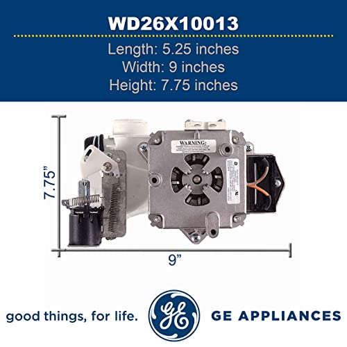 GE WD26X10013 Genuine OEM Pump and Motor Assembly