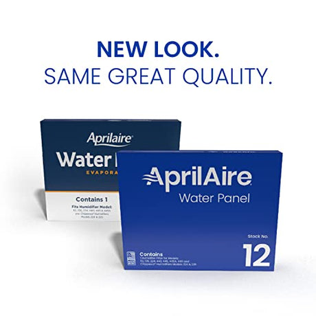 Aprilaire 12 Water Panel Humidifier Filter Replacement for Aprilaire Whole House Humidifier Models 112, 224, 225, 440, 445, 445A, 448 (Pack of 1)