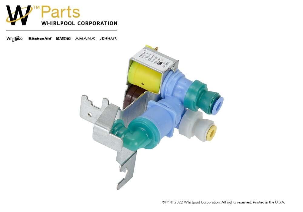 Whirlpool WP67005154 Genuine OEM SxS Refrigerator Dual Water Inlet Valve