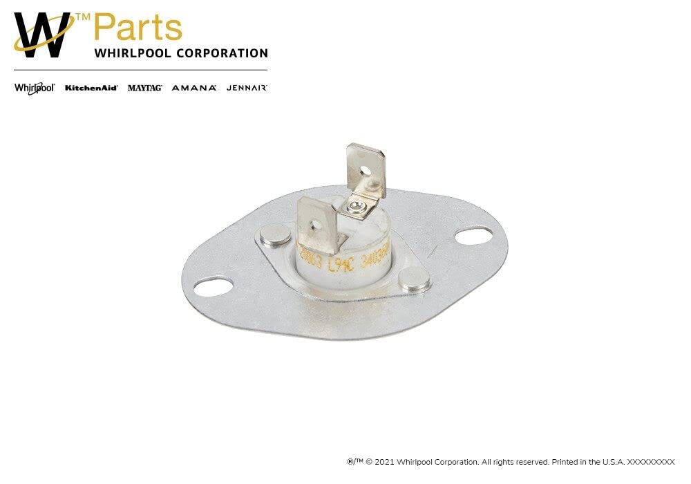 Whirlpool WP3403607 Genuine OEM Front Load Dryer Thermal Cut Off Fuse