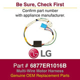LG Wire Plugs and Connectors 6877ER1016BFBM replacement part