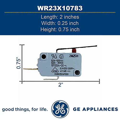 GE WR23X10783 Genuine OEM Dispenser Switch