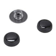 Washer Timer Knob and Dial Kit, Black