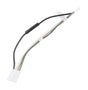 Whirlpool W10838084 OEM SxS Refrigerator Ice Maker Wire Harness, White
