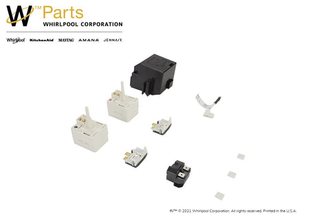 Whirlpool 8201786 Genuine OEM SxS Refrigerator Start Device Assembly