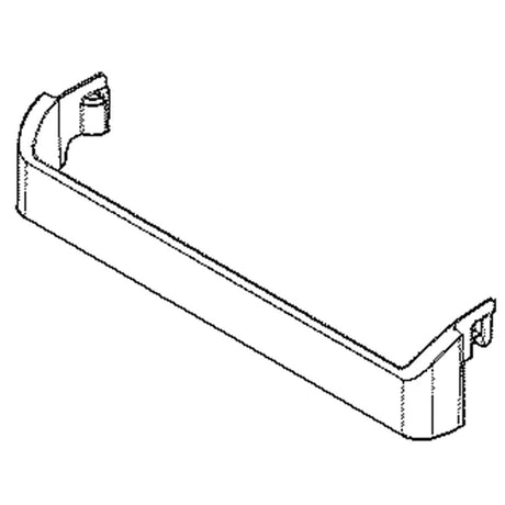 5304498909 Refrigerator Freezer Door Bin Genuine Original Equipment Manufacturer (OEM) Part Clear