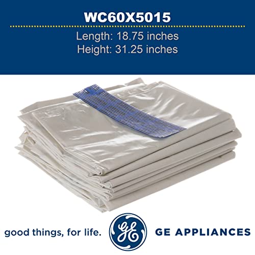 GE WC60X5015 Genuine OEM Heavy Duty Compactor Bag (12 Count)