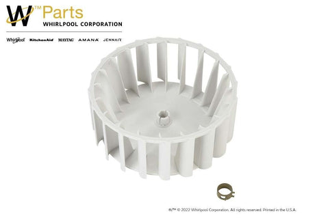 Whirlpool Y303836 Genuine OEM Dryer Blower Wheel