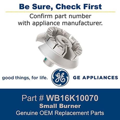 GE WB16K10070 Small Burner for Stove Oven Range