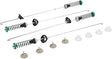Whirlpool W11130362 OEM Top Load Washer Suspension Rod Kit Part Replaces W10594080, W10735786, W10748956, W10780040, and More