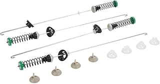 Whirlpool W11130362 OEM Top Load Washer Suspension Rod Kit Part Replaces W10594080, W10735786, W10748956, W10780040, and More