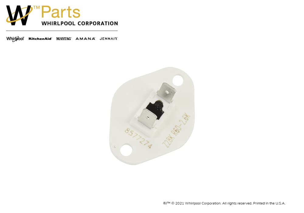 Whirlpool WP8577274 Genuine OEM Dryer Thermistor