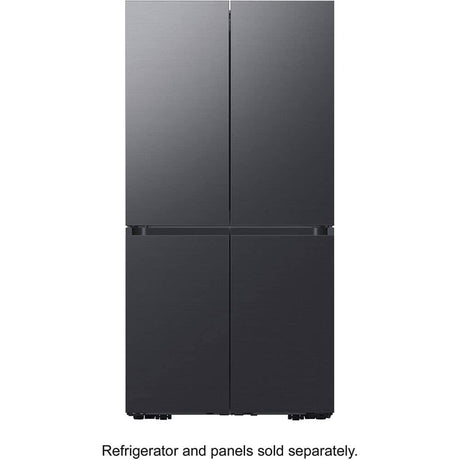Samsung Bespoke Top Panel in Matte Black Steel for 4-Door Flex French Door Refrigerator RA-F18DUUMT
