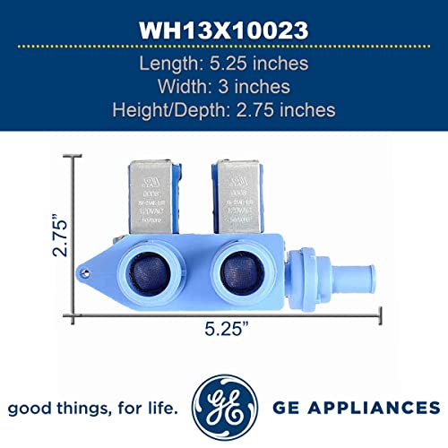 GE WH13X10023 Genuine OEM Water Inlet Valve
