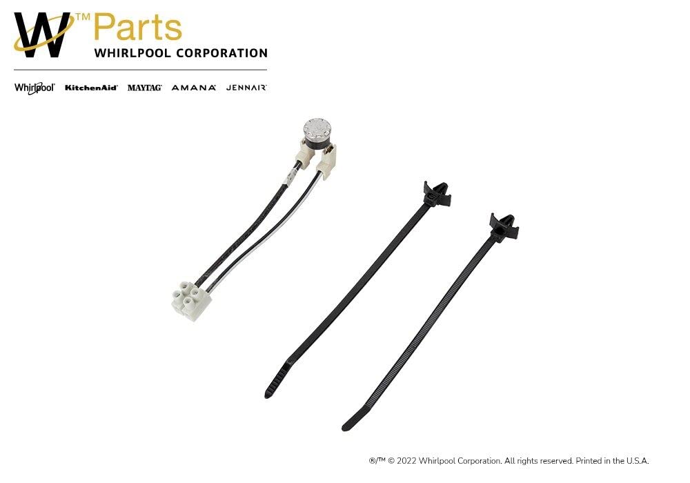 Whirlpool W10258275 Genuine OEM Dishwasher Thermal Fuse Kit