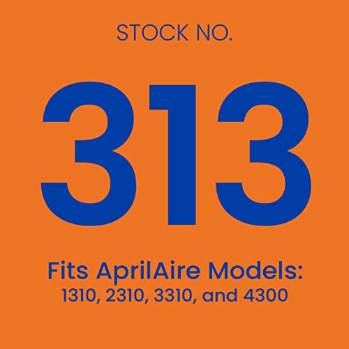AprilAire 313 Replacement Filter for AprilAire Whole House Air Purifiers - MERV 13, Healthy Home Allergy, 20x20x4 Air Filter
